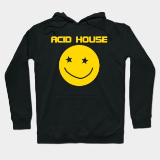 ACID HOUSE MUSIC - collector from the 90s yellow Hoodie